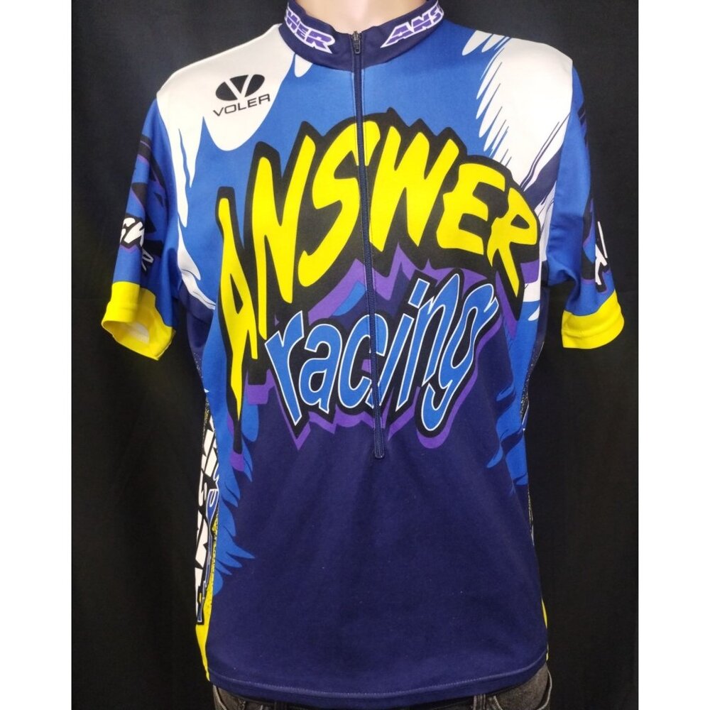Voler Men's Multicolor Answering Racing Shirt/Jersey SzL SKU 3690